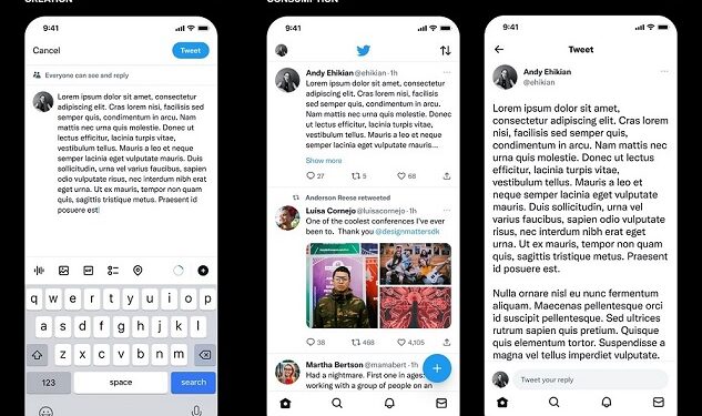 Twitter Shows How Longer Tweet Look In Mock-Ups
