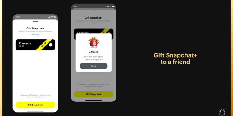 New Snapchat+ Features Released For The Holidays Season