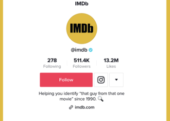IMBD Account on TikTok