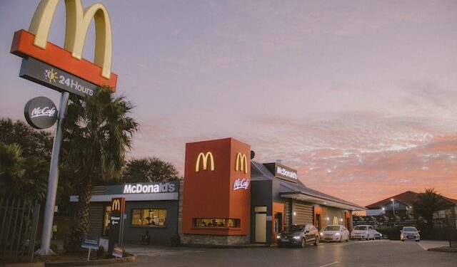 McDonald’s Ad With Raised Eyebrows