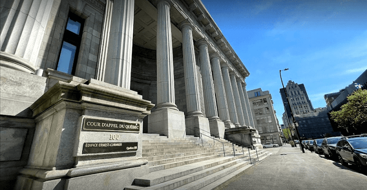 The Quebec Court of Appeal Google Maps by Jeremy