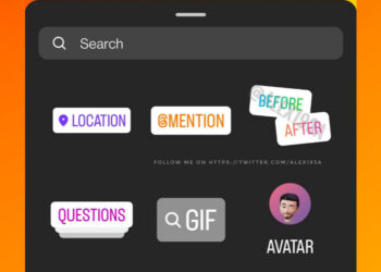 Instagram Before and After Sticker