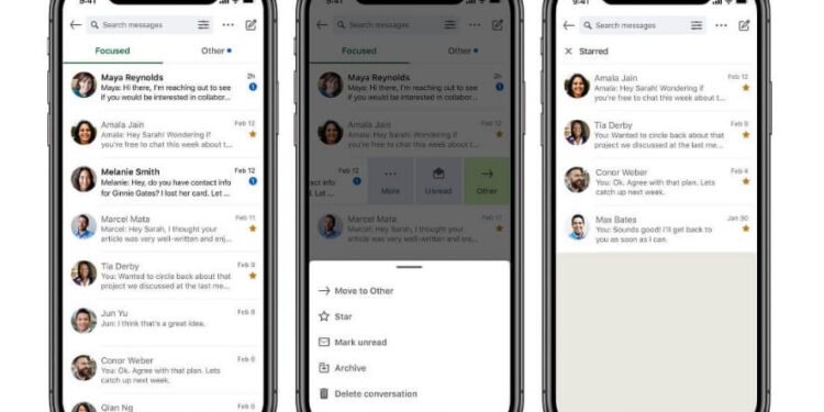 LinkedIn Starred Conversations