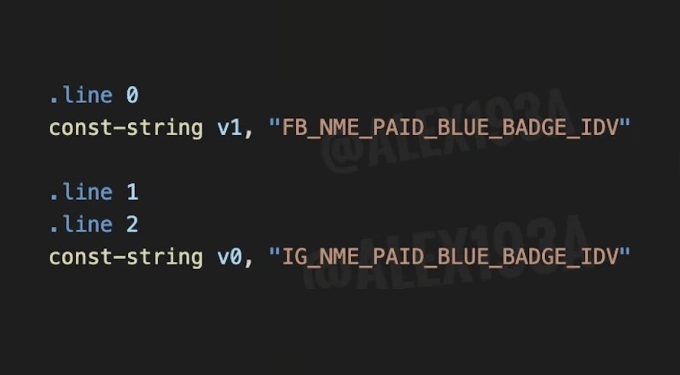 Meta Paid Blue Checkmark Subscription Code