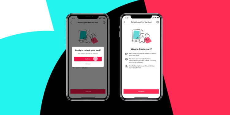 TikTok Now Will Allow You To Start Fresh