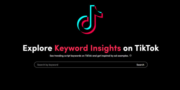 TikTok Offers New Keyword Research Tool For Marketers