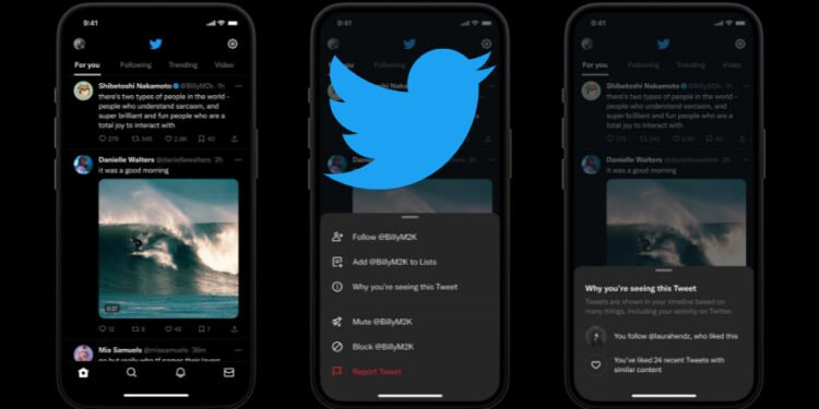 Twitter Want To Show You Why You See Tweets