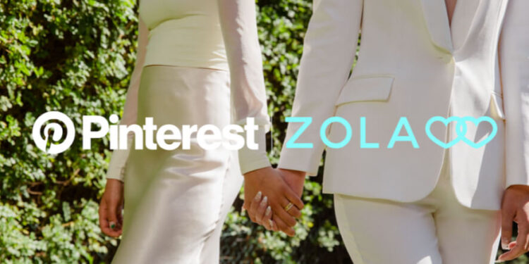 Zola And Pinterest Collaborate On New Wedding Trends Report