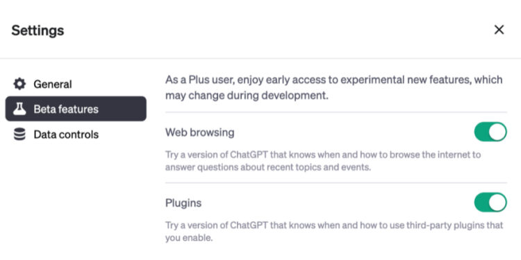 ChatGPT Introduces Plugins And Web Browsing Beta