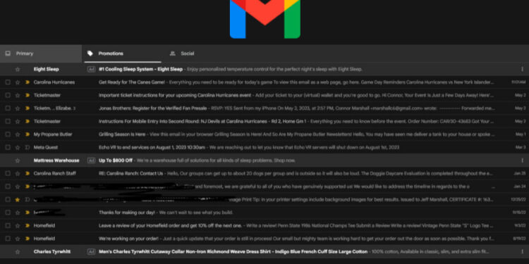 Gmail Is Getting More Ads
