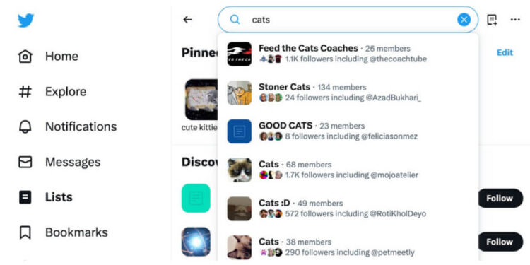 Twitter Enhances Desktop Experience With List Search Functionality