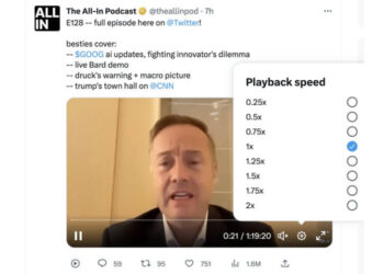 Twitter Introduces Video Playback Speed Controls