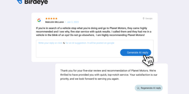 Birdeye And Google Collaborate To Enhance Customer Experience with AI