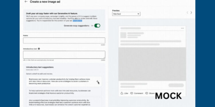 LinkedIn Tests Generative AI Prompts In Campaign Manager