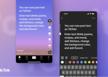 TikTok Introduces Text Posts To Expand Creative Options