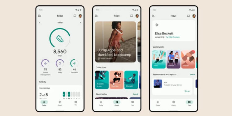Fitbit Redesigned App