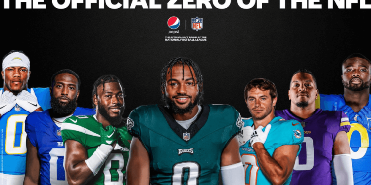 Pepsi Zero Sugar Becomes NFL’s ‘Official Zero’ Ahead of New Season