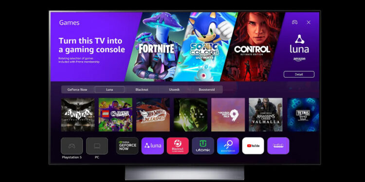 Amazon Luna Joins Forces With LG Electronics For Seamless Gaming