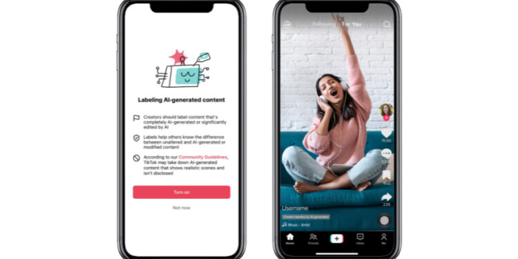 TikTok Introduces Labels For AI-Generated Content