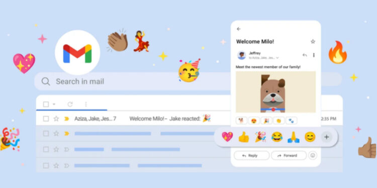 Gmail Adds A Touch Of Fun With Emoji Reactions