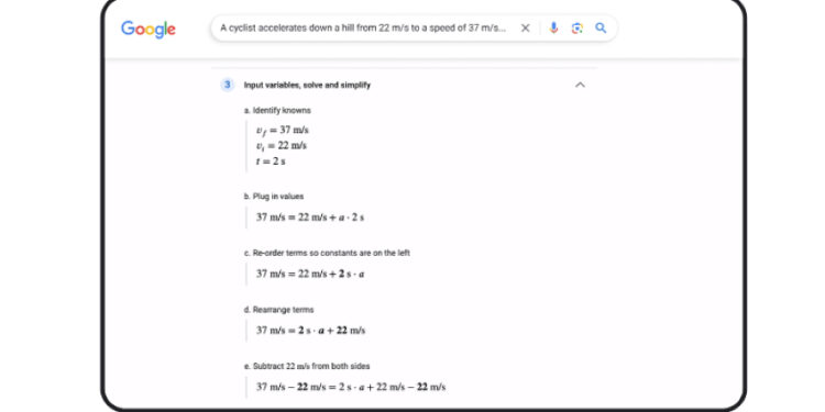 Google Bolsters STEM Learning With Search And Lens Upgrades