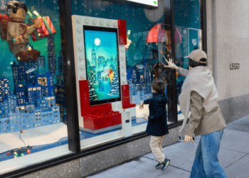 Lego’s AR-Powered Snowball Contest Connects Shoppers Across Continents