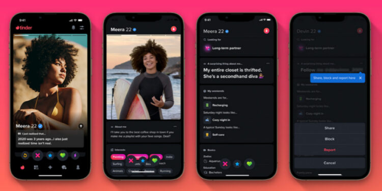 Tinder Redefines Online Dating With Innovative Profile Features