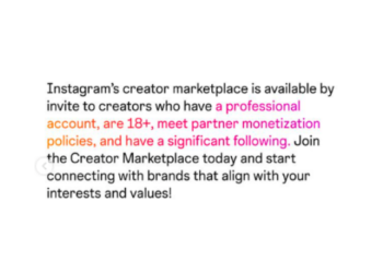 Instagram's Creator Marketplace Now Accessible in More Countries