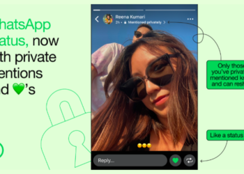 WhatsApp Introduces Private Status Likes and Mentions